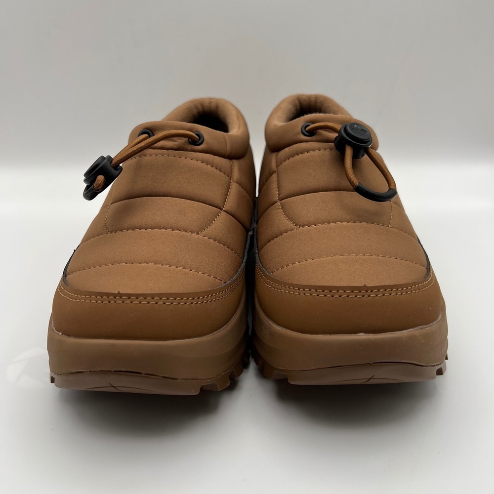 Columbia Snowtrot Unwind Shoes Womens 10 Elk Brown Quilted‎ Fleece Lined Toggle - Picture 4 of 10